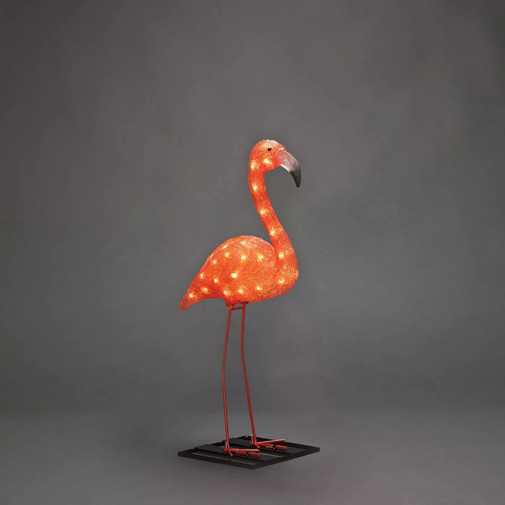 Flamingo akryl 70cm LED - Gnosjö Konstsmide 1 Flamingo akryl 70cm LED - Gnosjö Konstsmide