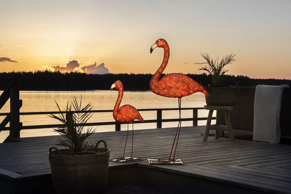 Flamingo akryl 110cm LED - Gnosjö Konstsmide 3 Flamingo akryl 110cm LED - Gnosjö Konstsmide - Bild 3