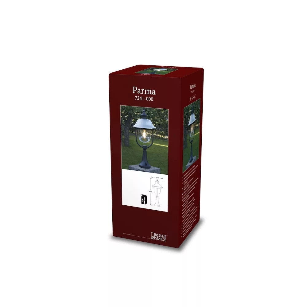 Parma grindlykt E27 ink stolpe - Gnosjö Konstsmide 3 Parma grindlykt E27 ink stolpe - Gnosjö Konstsmide - Bild 3