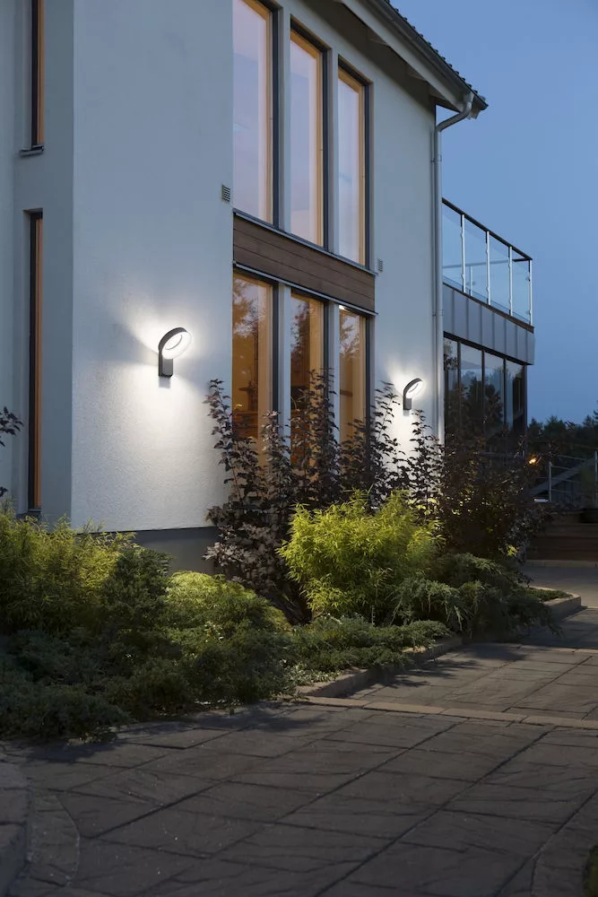 Asti vägglykta LED mörkgrå - Gnosjö Konstsmide 2 Asti vägglykta LED mörkgrå - Gnosjö Konstsmide - Bild 2